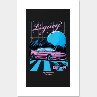 R33 GTR legacy Posters and Art